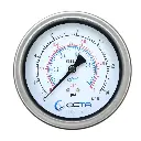 "OCTA" Pressure Gauge GBK-100 Brass Back