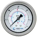 "OCTA" Pressure Gauge GSK-63 Brass Back