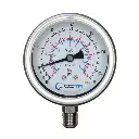 "OCTA" Pressure Gauge GS-63 SS Bottom