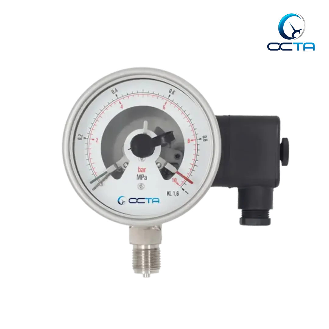 "OCTA"Electric Contact Pressure Gauge 1713