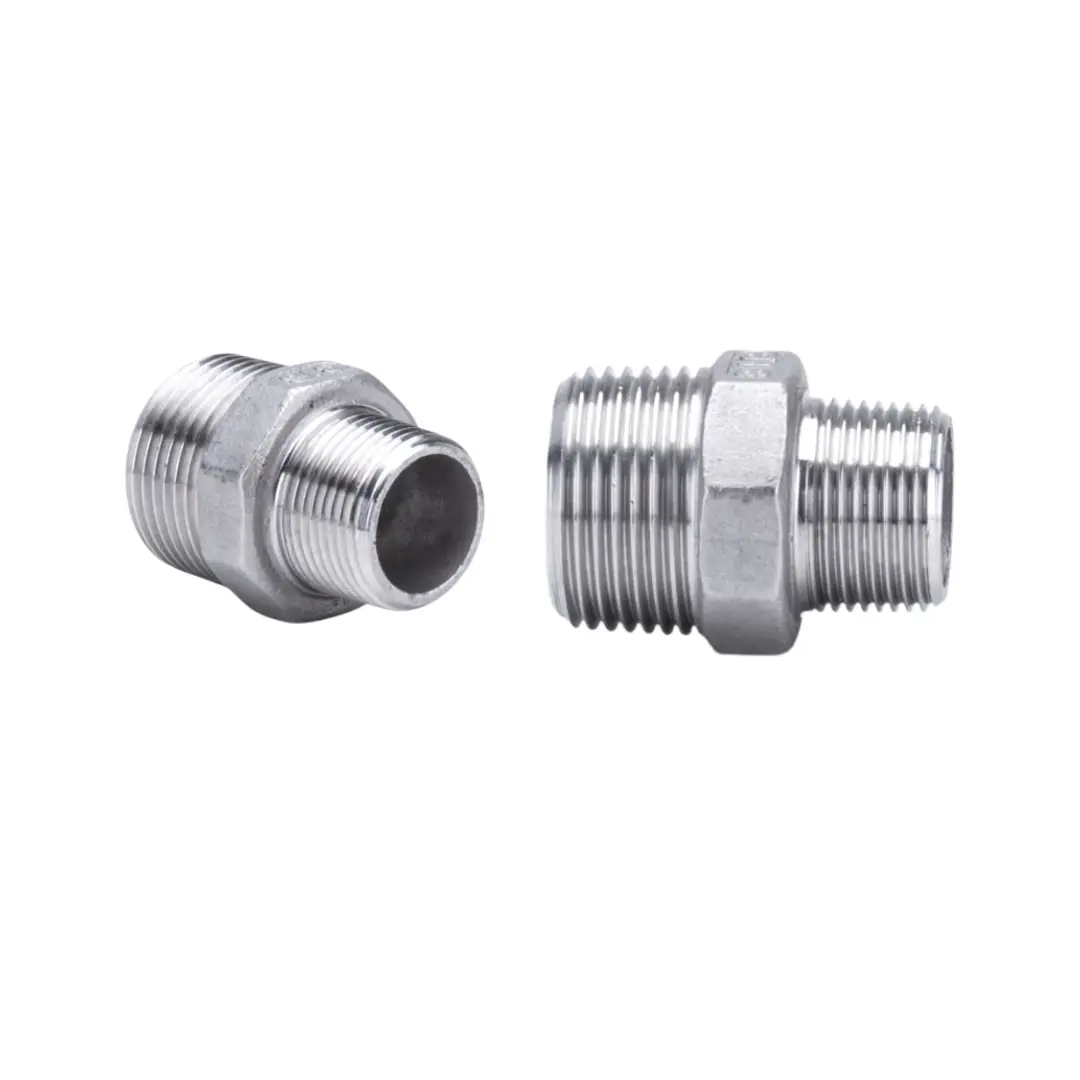 Hex Nipple Reduce Stainless BSPT