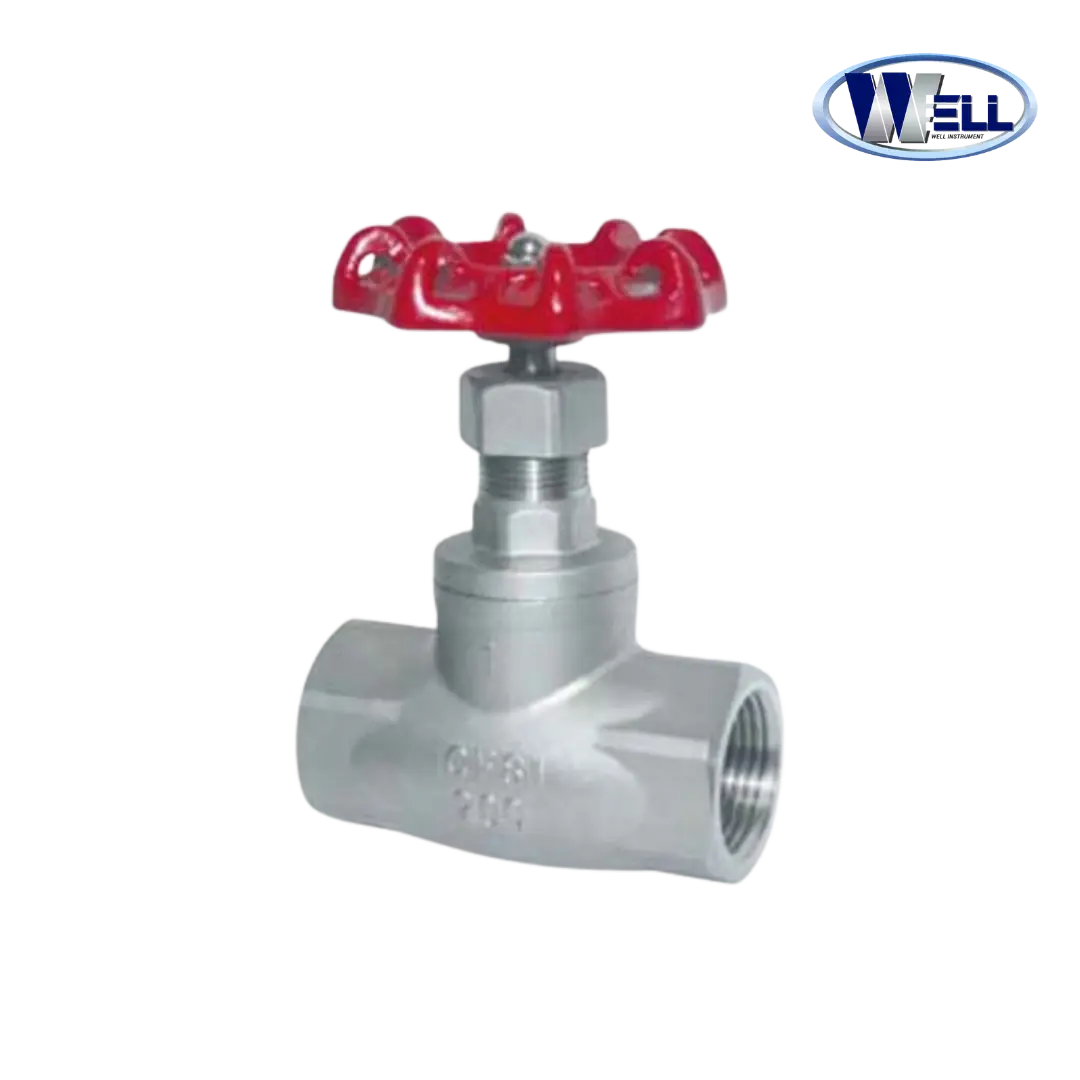 "WELL" GV201 Globe Valve Stainless 316